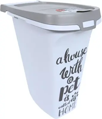 Moderna plastic voorraadbox Trendy Story 10 liter 'Pet Wisdom' - afbeelding 1