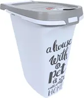 Moderna plastic voorraadbox Trendy Story 10 liter 'Pet Wisdom' - afbeelding 1