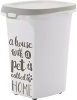 Moderna plastic voorraadbox Trendy Story 20 liter 'Pet Wisdom' - afbeelding 4