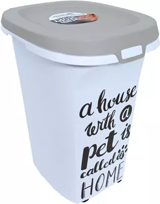 Moderna plastic voorraadbox Trendy Story 20 liter 'Pet Wisdom' - afbeelding 1
