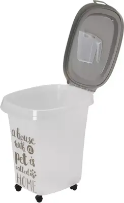 Moderna plastic voorraadbox Trendy Story 38 liter 'Pet Wisdom' - afbeelding 4