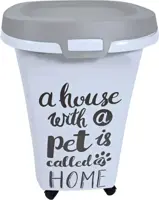 Moderna plastic voorraadbox Trendy Story 38 liter 'Pet Wisdom' - afbeelding 3