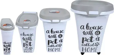 Moderna plastic voorraadbox Trendy Story 5 liter 'Pet Wisdom' - afbeelding 2