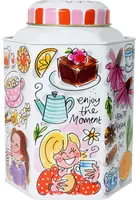 Mom: teatin caddy teatime dia 12cmxh17cm - afbeelding 2