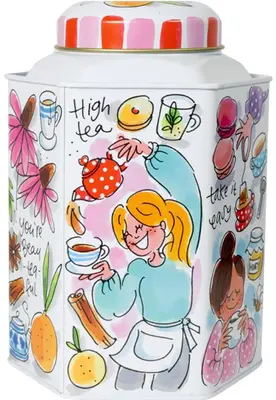 Mom: teatin caddy teatime dia 12cmxh17cm - afbeelding 3