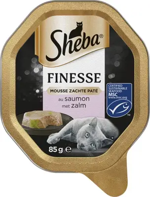 Mousse zalm alu 85g