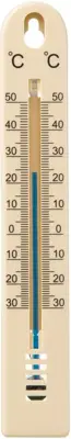 Muurthermometer kelvin 1 beige - afbeelding 1