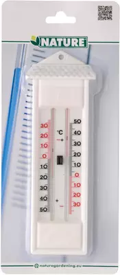 Muurthermometer min-max kunststof - afbeelding 4