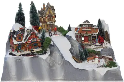 My Village Basis kerstdorp 'Andalo' 77x58cm - afbeelding 2