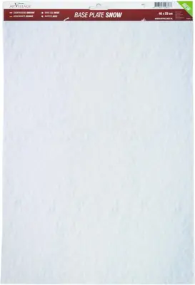 My Village Ondergrond mat sneeuw 50x33 cm - afbeelding 2