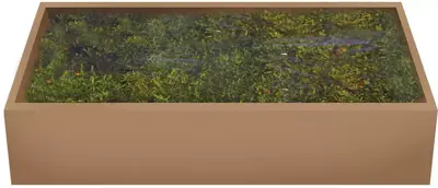 My Village Platmos groen 500 gram - afbeelding 1
