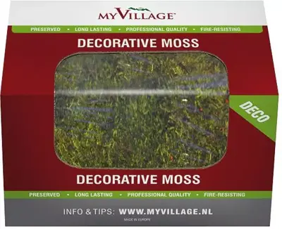 My Village Platmos groen 50g - afbeelding 1