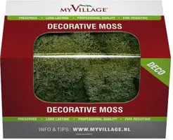 My Village Rendiermos donkergroen 50g - afbeelding 1
