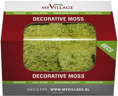 My Village Rendiermos lichtgroen 50g - afbeelding 1