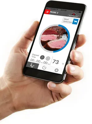 Napoleon Bluetooth vleesthermometer incl. 2 probes - afbeelding 4