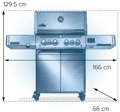 Napoleon gasbarbecue phantom p500vxrsibpk - afbeelding 12