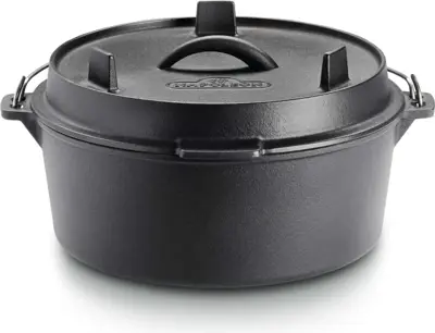 Napoleon gietijzeren dutch oven ø28cm 6 liter - afbeelding 1