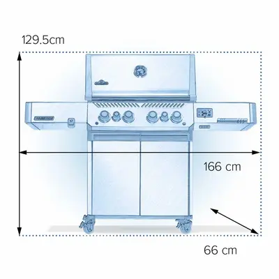 Napoleon Prestige 500 connected zwart - afbeelding 9