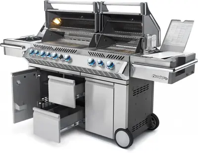 Napoleon prestige pro 825 gasbarbecue rvs - afbeelding 2