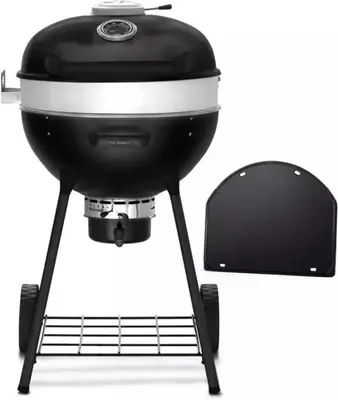 Napoleon Pro kettle 22in matte black met grillplaat - afbeelding 1