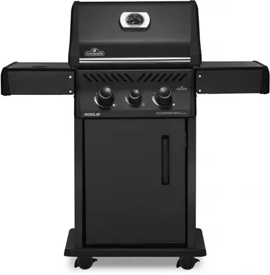 Napoleon Rogue® 365 gasbarbecue met zijbrander mat zwart - afbeelding 2