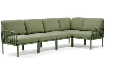 Nardi loungebank komodo 5 sunbrella agave-giungula
