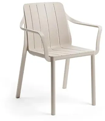 Nardi stapelbare dining tuinstoel tiberina beige