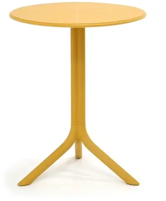 Nardi verstelbare bijzettafel spritz 60.5x76.5cm geel - afbeelding 1