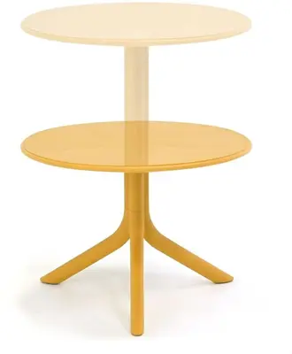 Nardi verstelbare bijzettafel spritz 60.5x76.5cm geel - afbeelding 3