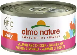 Nat hfc cat jelly zalm&kip - afbeelding 2
