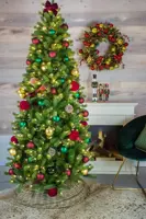 National Tree Company Bayberry slim kunstkerstboom groen 183cm - afbeelding 5