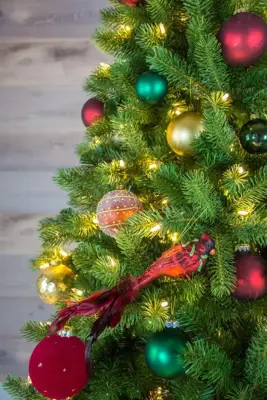 National Tree Company Bayberry slim kunstkerstboom groen 183cm - afbeelding 7