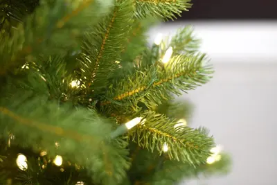 National Tree Company Bayberry verlichte kunstkerstboom groen 228cm - 600 lampjes - afbeelding 2