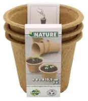 Nature Biopot 8x10,5cm - 3stuks - afbeelding 1