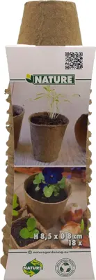 Nature Biopot h8.5d8cm 18st - afbeelding 2