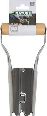 Nature Bollenplanter van roestvrij staal 24x11,5cm - afbeelding 1