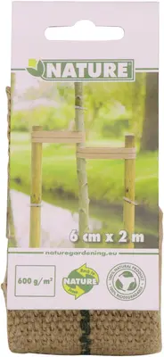 Nature Boomband Jute 6x200cm Naturel - afbeelding 2