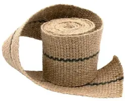 Nature Boomband Jute 6x200cm Naturel - afbeelding 1