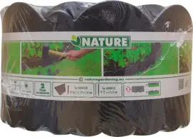 Nature borderrand h13cmx12m 3mm zwart - afbeelding 2