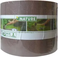 Nature Borderrand taupe h15 cm 10 meter - afbeelding 2