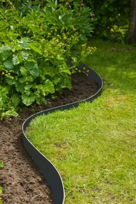 Nature Borderrand zwart h15 cm 10 meter - afbeelding 3