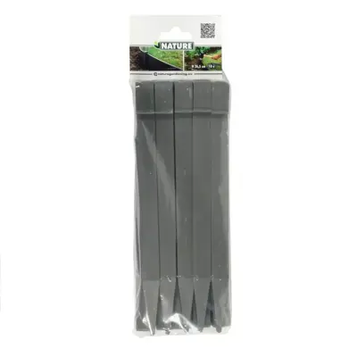 Nature Borderrandepennen grijs 10 stuks 26,7cm - afbeelding 2