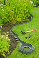 Nature Borderrandpennen h20 cm Zwart 10 stuks - afbeelding 4