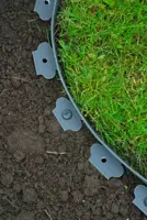 Nature Borderrandpennen h20 cm Zwart 10 stuks - afbeelding 8