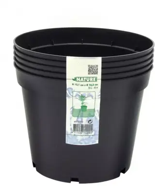 Nature Container afwatering+inkeping 2l zwart - afbeelding 4