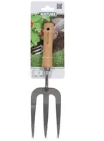 Nature Drietands handvork RVS - H30 x B8 cm - afbeelding 1