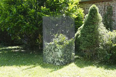 Nature gaaspaneel 25mm 120x60cm antraciet - afbeelding 2