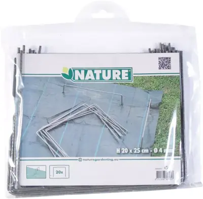 Nature Gronddoekpennen 20 cm 20 stuks - afbeelding 2