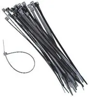 Nature Kabelbinder 15cm Antraciet 25st - afbeelding 1