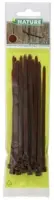 Nature Kabelbinder 15cm Chocobruin 25st - afbeelding 2
